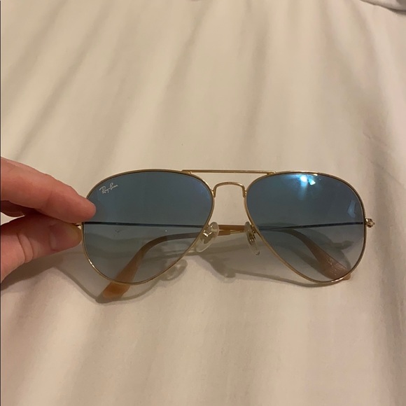 Blue ray ban aviators! - Picture 1 of 2